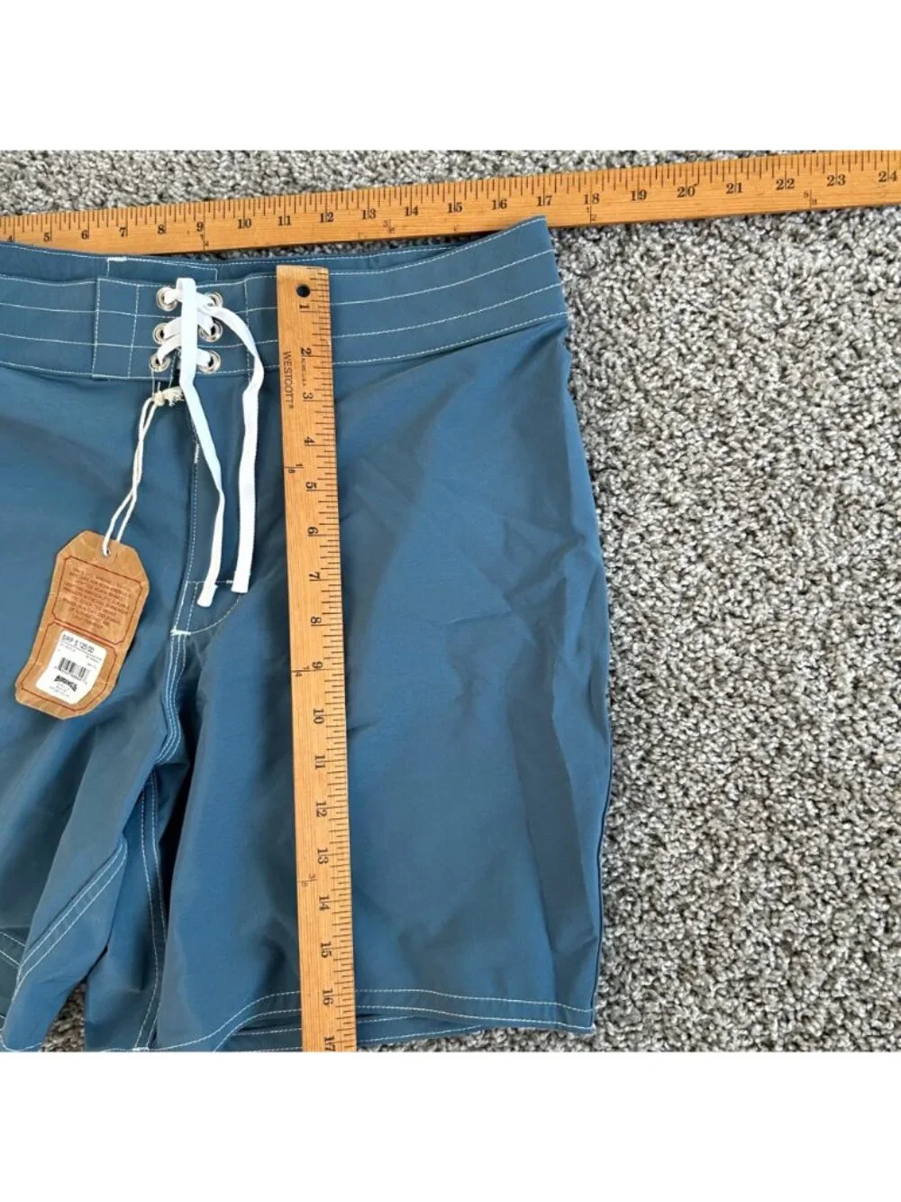 Birdwell Men's Sz 34 808 Boardshorts Beach Britches SurfStretch Side Pocket